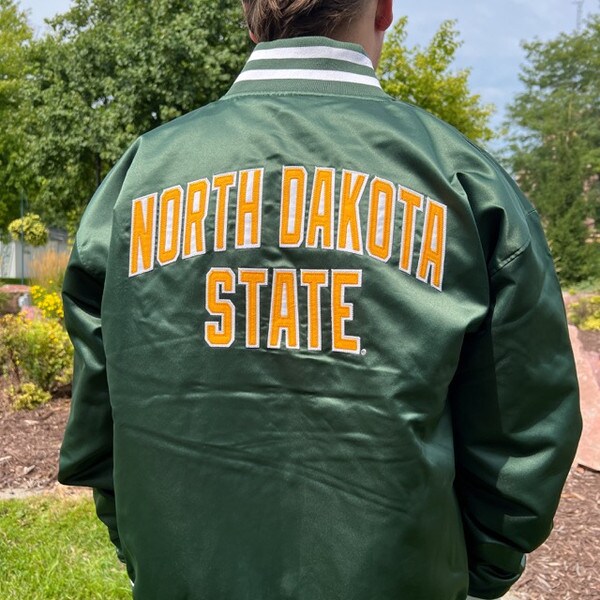 Satin Bomber Jacket - By Champion | NDSU Bookstore